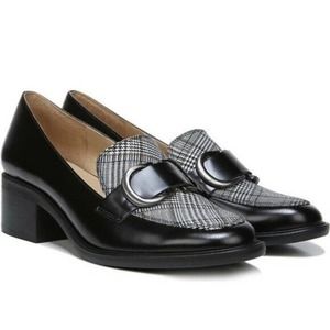 Naturalizer Pascal Plaid Chunky Leather Loafer